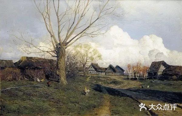 油画风景画画的这么好，不愧是大师！