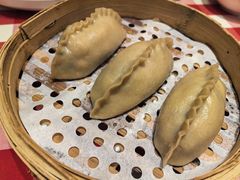 虾仁韭菜鸡蛋莜面蒸饺-西贝(紫荆广场店)