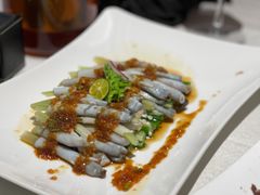 秋葵拌沙虫-黑明餐厅(白鹭洲店)