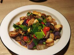 紫山茄拌扇贝-味莊·青岛菜(云霄路店)