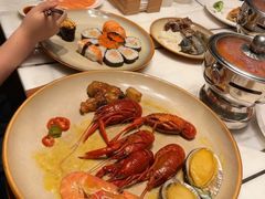 -贡厨全日制餐厅.海鲜自助餐.海味抢鲜(福州东湖万豪酒店)