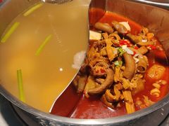 特色牛杂鸳鸯锅-左庭右院鲜牛肉火锅(苏州园区永旺店)