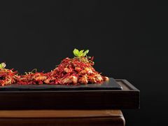 鲜花椒烹汁牛肉粒-皇城根·鲁菜济南菜·吊炉烤鸭·炒鸡鱼头(济南旗舰店)
