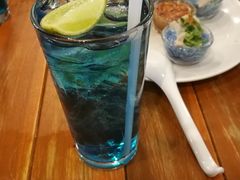 -蝶豆花蓝面条