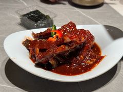 -草家酱蟹炭火烤肉店(珲春南路一店)