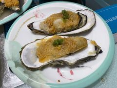 蒜蓉粉丝蒸生蚝-李氏疙瘩汤·本地海鲜·老烟台菜(所城里店)