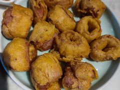 酥炸京味蒜肠-小吊梨汤·北京菜·烤鸭(鸟巢店)