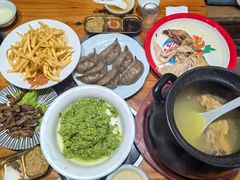 -崂山水果园农家宴(泉水鸡店)
