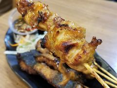 雞肉沙嗲-班兰叶印尼美食