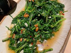 水豆鼔炒蓬蒿菜-山石榴·贵州菜(丰盛里店)