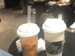 抹茶奶茶-喜茶(北京三里屯太古里店)