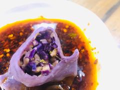 紫甘蓝锅巴馅饺子-宝源饺子(麦子店街店)