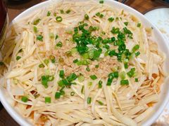 蒜蓉蒸养生笋丝-将相和·海鲜蒸饺大连菜