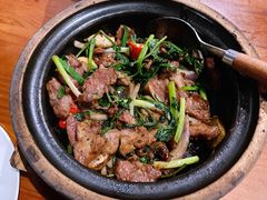 啫啫牛舌煲-旺爷砂锅·茶作(国贸店)