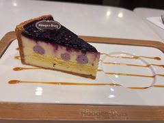 蓝莓芝士蛋糕切片-哈根达斯(皇庭店)