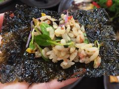 蟹黄拌饭-咸草酱蟹