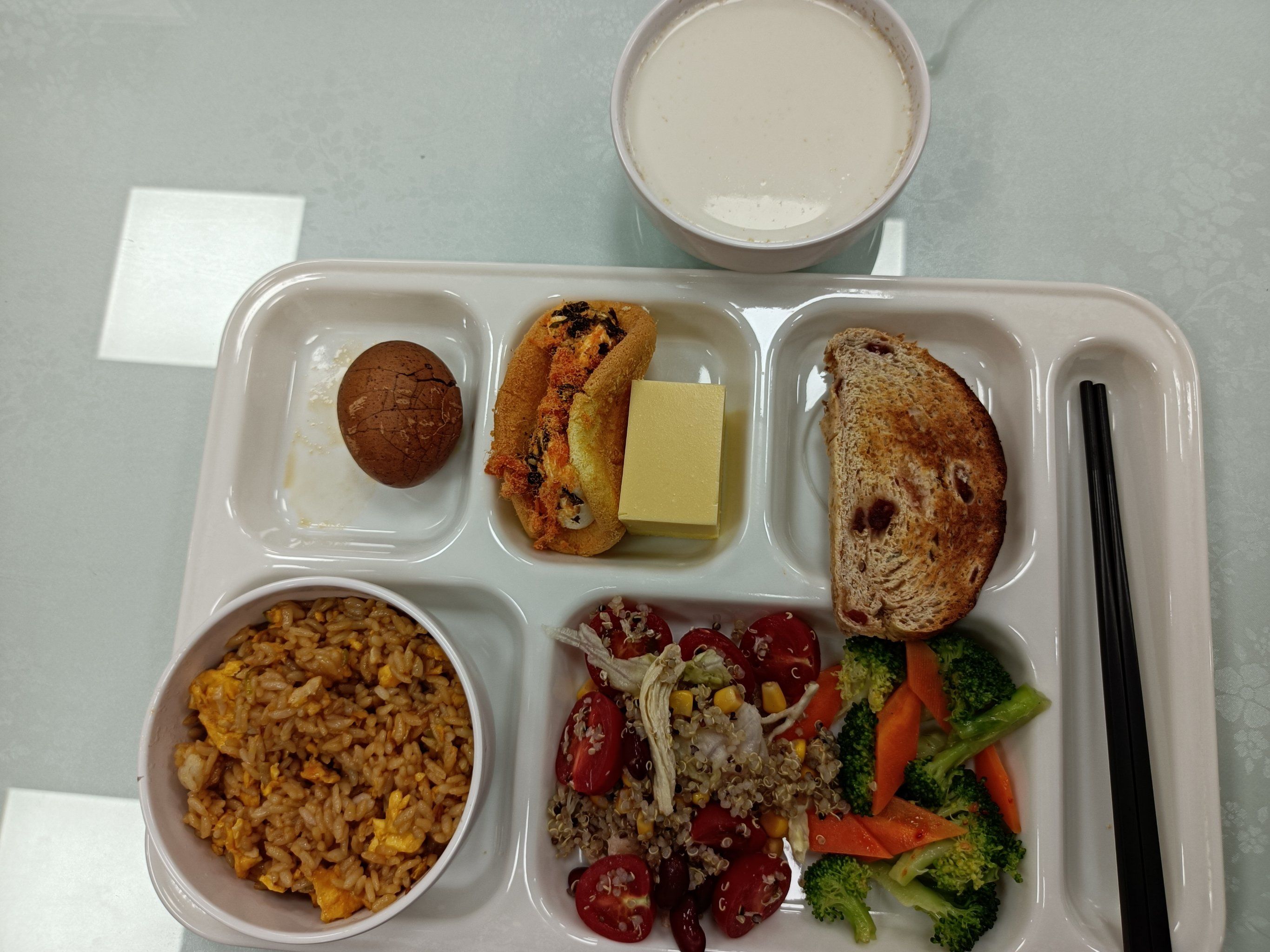 早餐搭配 周五单位食堂的自助早餐,吃饱吃好!