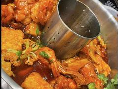 -秋波里爆蛋豆腐虾·清真(开元万达店)