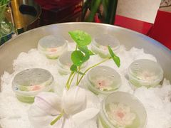 一朵白莲千娇照水-蘇锦宴·淮扬菜烤鸭·小院(三元桥霄云路店)