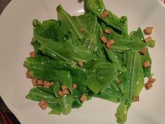 拍蒜炒台湾山苏叶-秀儿四九城·新京菜(亚运村鸟巢店)