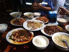 肥肠豆汤，拌肥肠，拌肺片，拌剔骨肉，拌蹄花，米饭-温记府廟豆汤饭·始于1955年(海椒店)