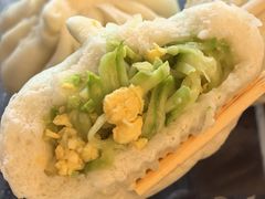 西葫芦鸡蛋馅素包子-姚记炒肝店(鼓楼店)