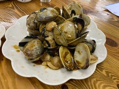 紫苏豉汁炒白贝-南记食粥坊·宵夜大排档(南桂店)