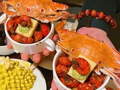 -广州万富希尔顿酒店·感趣自助餐厅·金秋蟹宴生蚝海鲜刺身