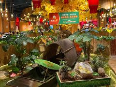 大堂-老滇山寨•云南特色菜•地方菜•民族风情歌舞表演(金碧店)