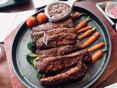 美国进口烧烤猪排-Lets burger非常汉堡·环球风味(蓝色港湾店)
