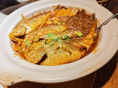 胶东酱焖黄花鱼-院里汤包·虾汤包青岛菜(辽源路店)