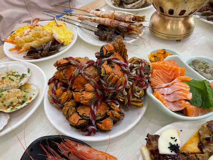 珍海肴海鲜自助餐厅(松榆南路店)-"今天vip胖带您打卡一家性价比超高