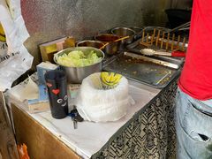 -小红车炸蛋葱油饼