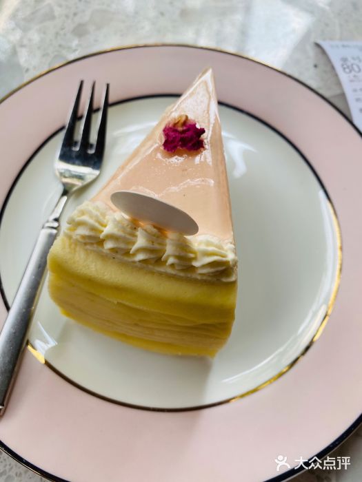 日和山茶(武汉天地店)奶油原味千层蛋糕图片