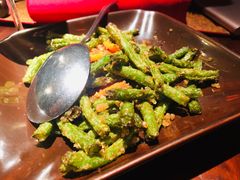 虾酱炒四季豆-花马天堂云南餐厅 Lost Heaven(高邮路店)