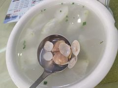 白贝节瓜汤-波记美食店·现捞海鲜