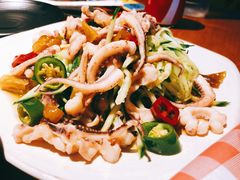 麻辣捞汁鱿鱼须-lu串