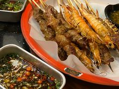 果木炭烤鲜羊肉串-烧货·活海鲜炭烧(湖滨商业街店)