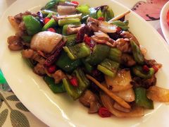 香煎香蕉猪肥肠-花乐餐厅(涠洲岛店)