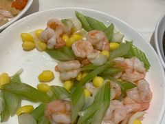 西芹百合炒虾仁-金春禧(世茂国际广场店)