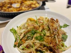 沙姜汁手撕捞鸡-本味轩精品茶餐厅(黄山路店)