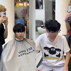 -M1山木造型国潮男士发型定制