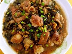 蒸干菜排骨-海泉湾竹筒饭·瘦身水库大头鱼(从化温泉镇店)