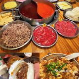 中式牛肉汉堡，真的超赞。