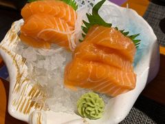 三文鱼刺身-有喜屋·烧鸟·居酒屋(三钢里店)