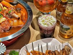 -街角等你.大连海鲜烧烤.经典铁板海鲜串(西安路店)