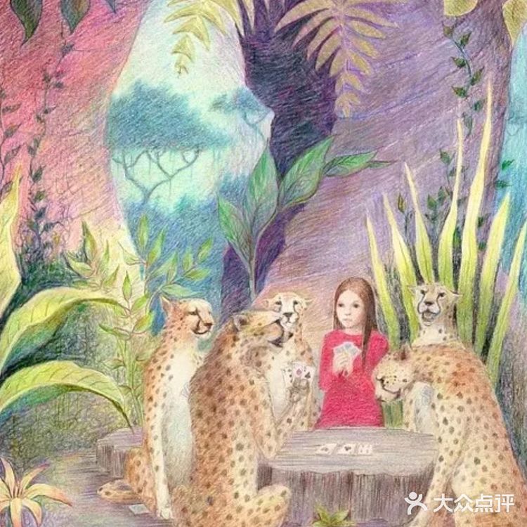 画出这样的画🎨，内心到底有多温柔？  🍒
