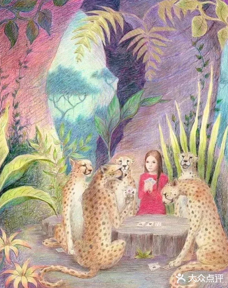 画出这样的画🎨,内心到底有多温柔? 🍒