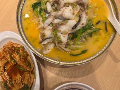 鱼片豆米鲜蔬锅-喜家德虾仁水饺(东方宝泰店)