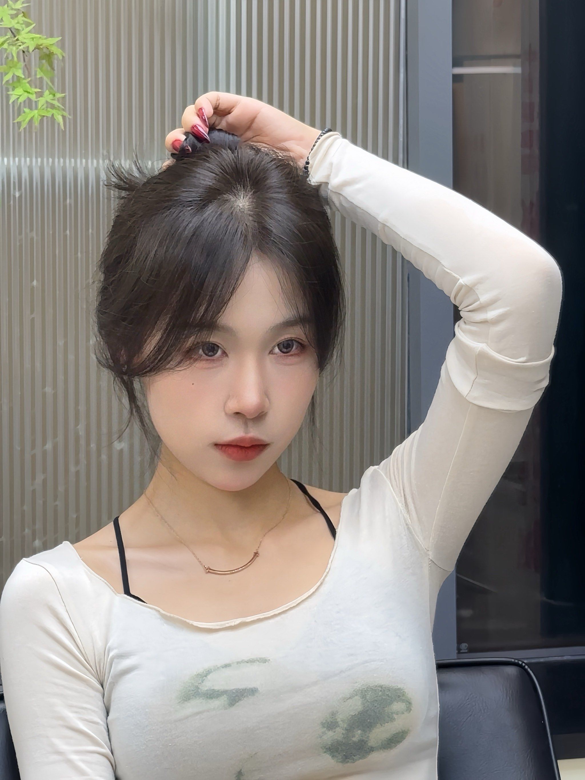 修颜俏皮八字刘海🧏‍♀️